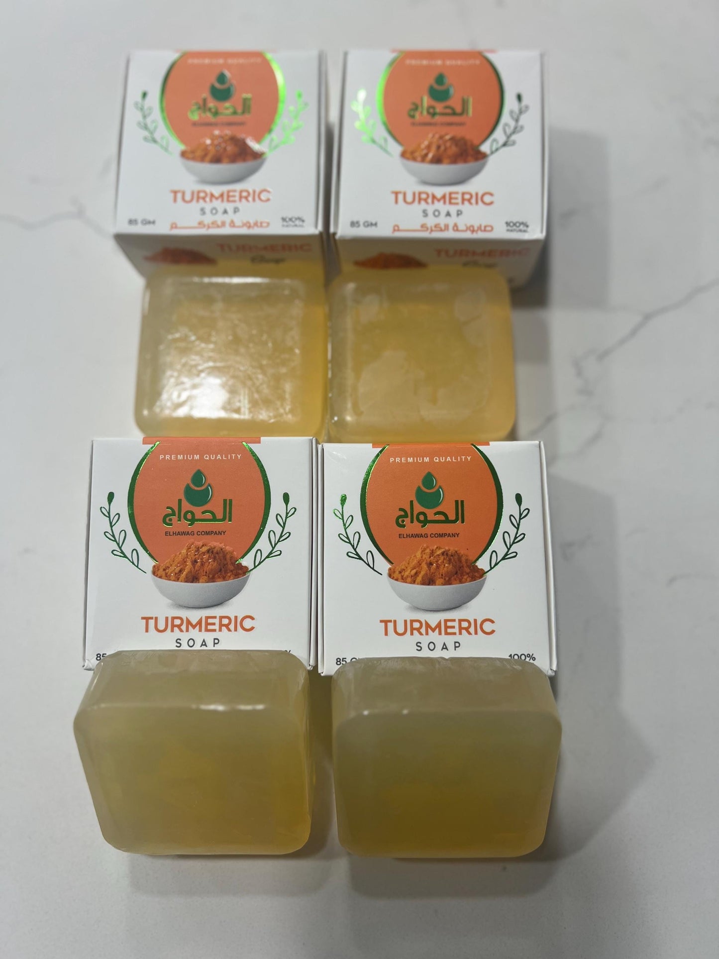 Handmade Natural Turmeric Soap: Gentle Blemish Control Bar