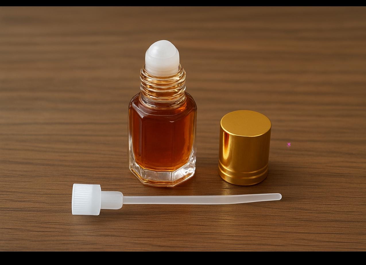Patchouli Oil Perfume: Natural Alcohol-Free Unisex Fragrance