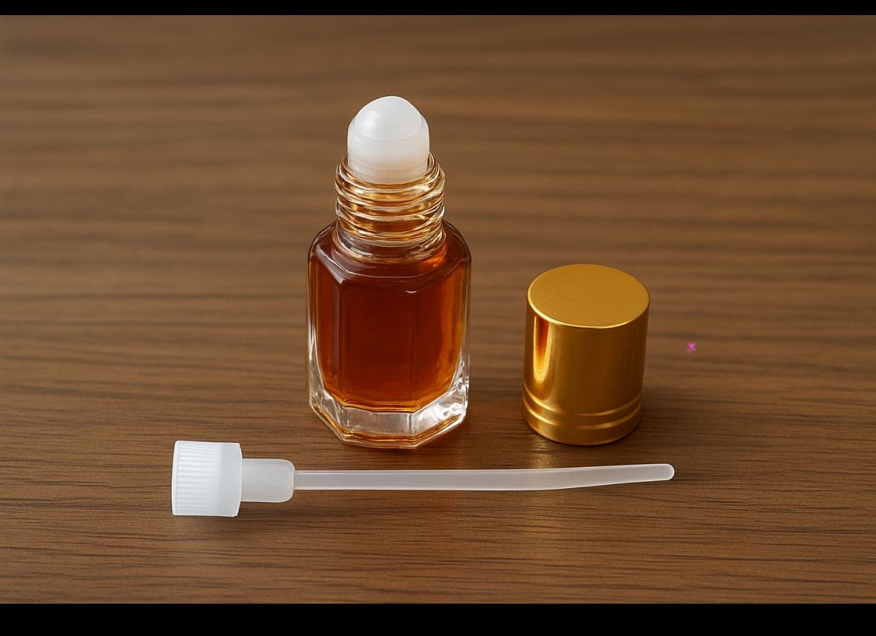 Arabian Oud Kalemat Decant: Honey, Amber, Musk - 6ml