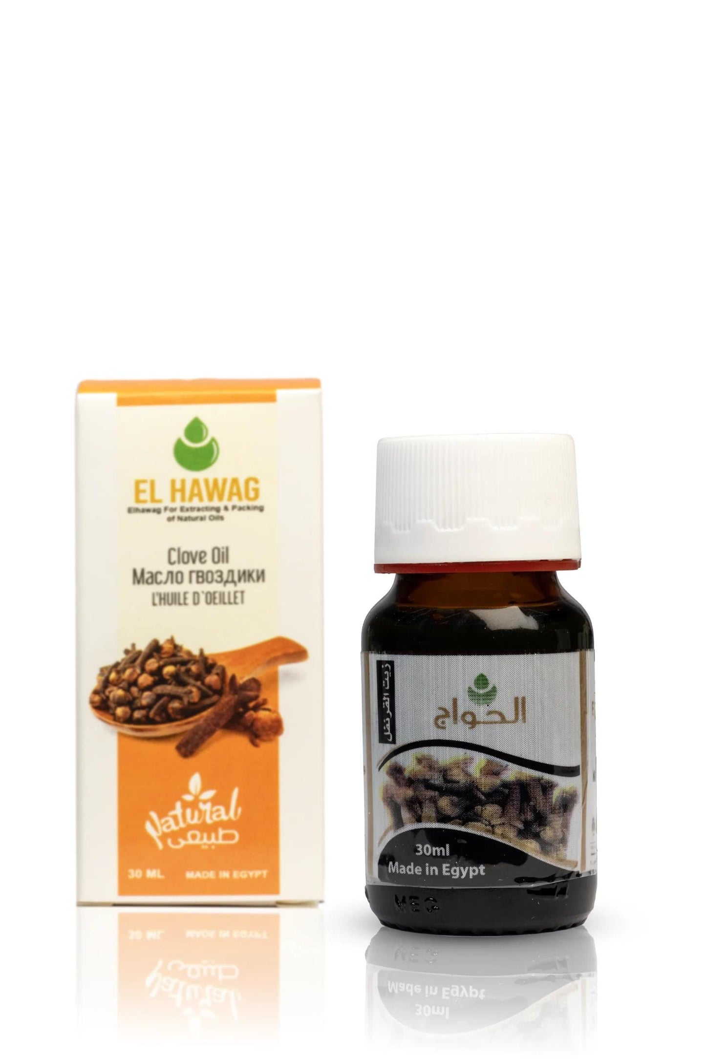 Pure Clove Essential Oil with a rich, spicy aroma.supports skin health, and enhances aromatherapy or DIY blends.Pure•Natural • Warming Aroma