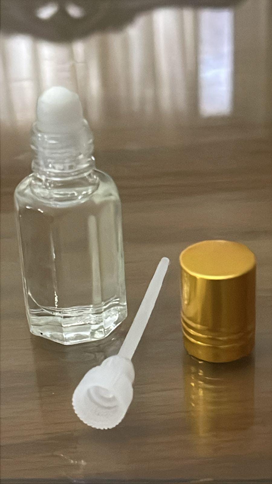 Golden Dust Perfume Oil: Warm Amber, Caramel, Vanilla - 6ml Roll-On