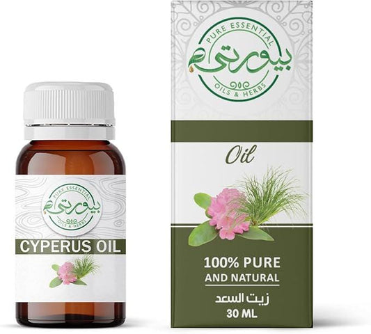 Egyptian Cyperus Oil: Hair Growth Inhibitor, Post-Hair Removal